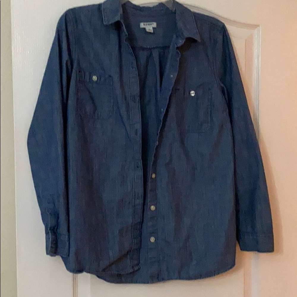 Old Navy denim blouse